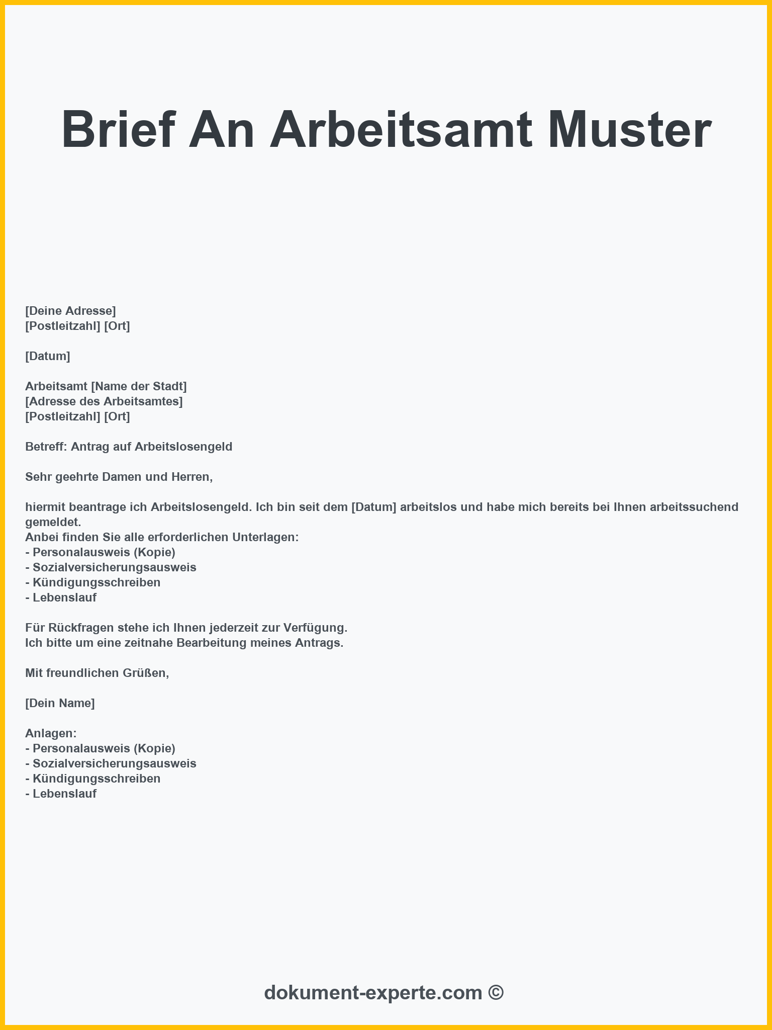 prüft das arbeitsamt die bewerbungen nach