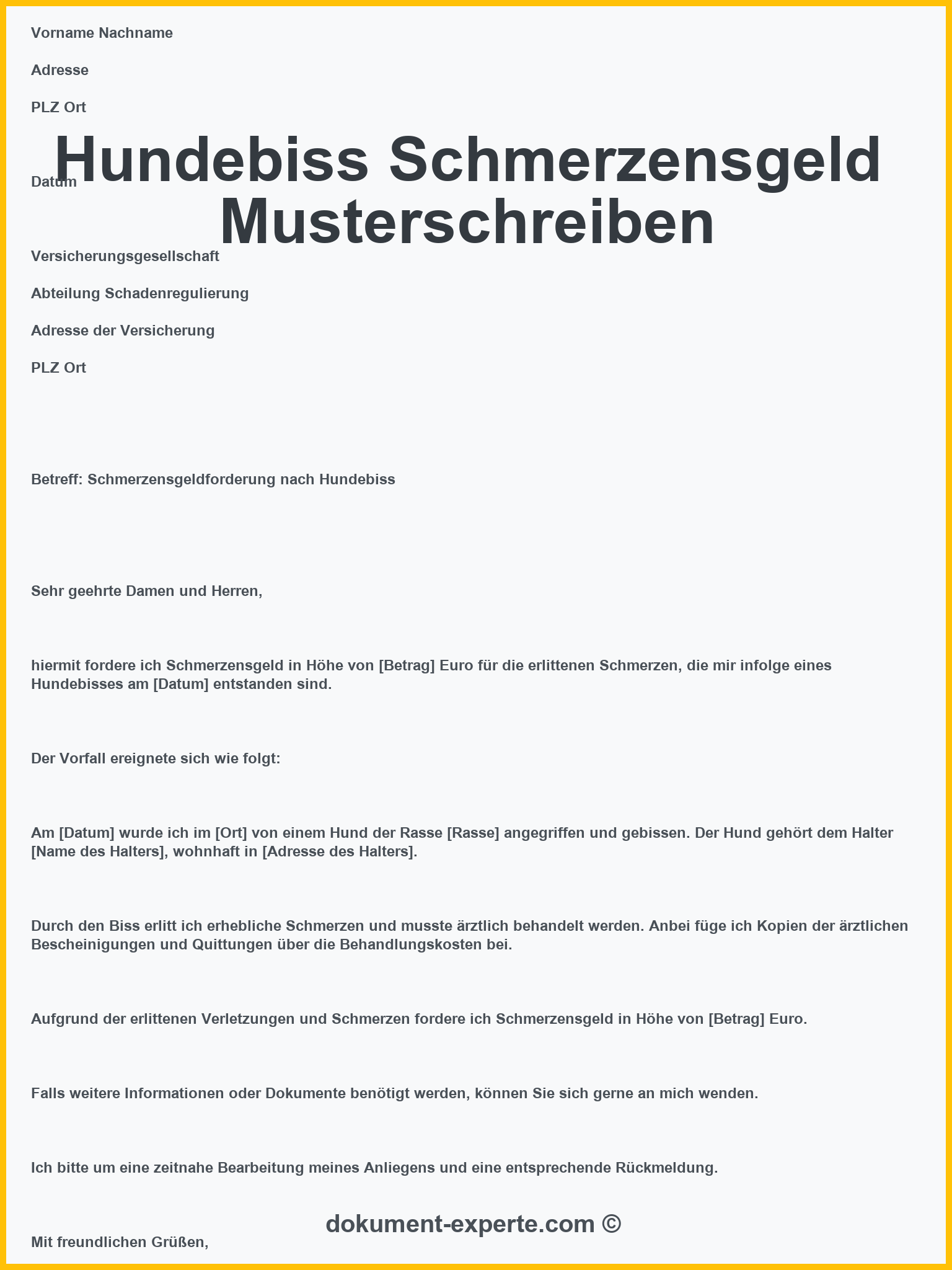 Wieviel Schmerzensgeld Bei Sturz Durch Hund